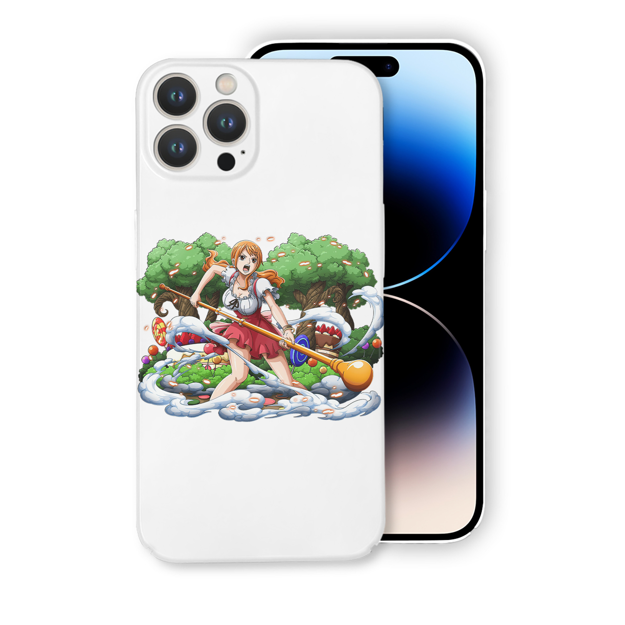 （画像用） ワンピース ナミ ONE PIECE Nami 【iPhone 14シリーズ対応】ハードケース